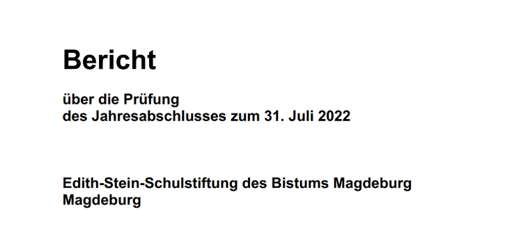 Titelbild: Jahresabschluss Schuljahr 2021-2022 – Die wirtschaftliche Konsolidierung konnte erfolgreich fortgesetzt werden!