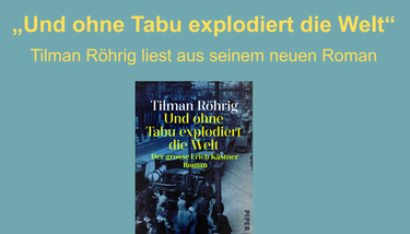 Titelbild: Tilman Röhrig liest im Elisabeth-Gymnasium